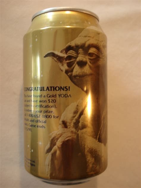 pepsi gold yoda can.